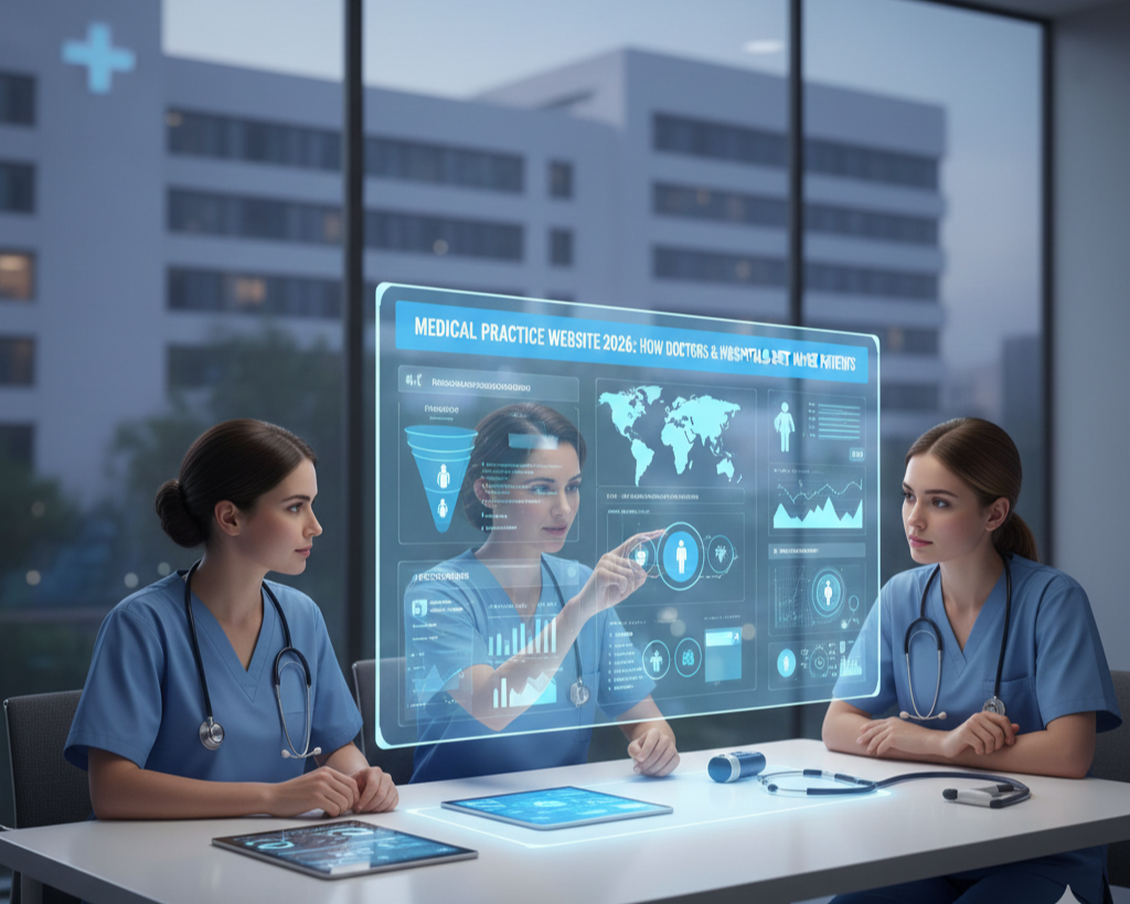 Medical Practice Website Guide 2026: How Doctors & Hospitals Get More Patients - Web Development Blog